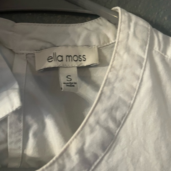 Ella Moss white cotton blouse - Picture 4 of 4